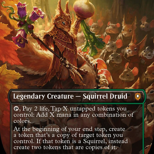 CardboardCrack - Hazel of the Rootbloom (Borderless) - Commander: Bloomburrow (BLC) - FOIL