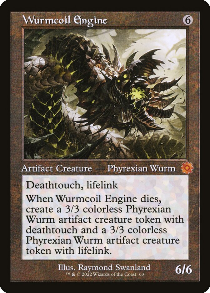 CardboardCrack - Wurmcoil Engine - The Brothers' War: Retro Frame Artifacts (BRR) - FOIL