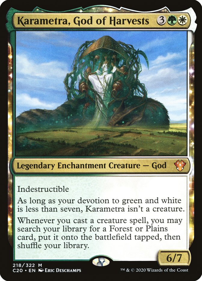 CardboardCrack - Karametra, God of Harvests - Commander 2020 (C20)