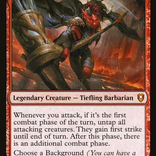 CardboardCrack - Karlach, Fury of Avernus - Commander Legends: Battle for Baldur's Gate (CLB) - FOIL
