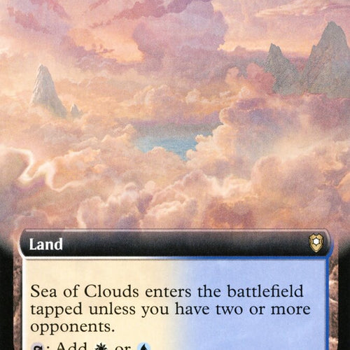 CardboardCrack - Sea of Clouds (Extended Art) - Commander Legends: Battle for Baldur's Gate (CLB) - FOIL