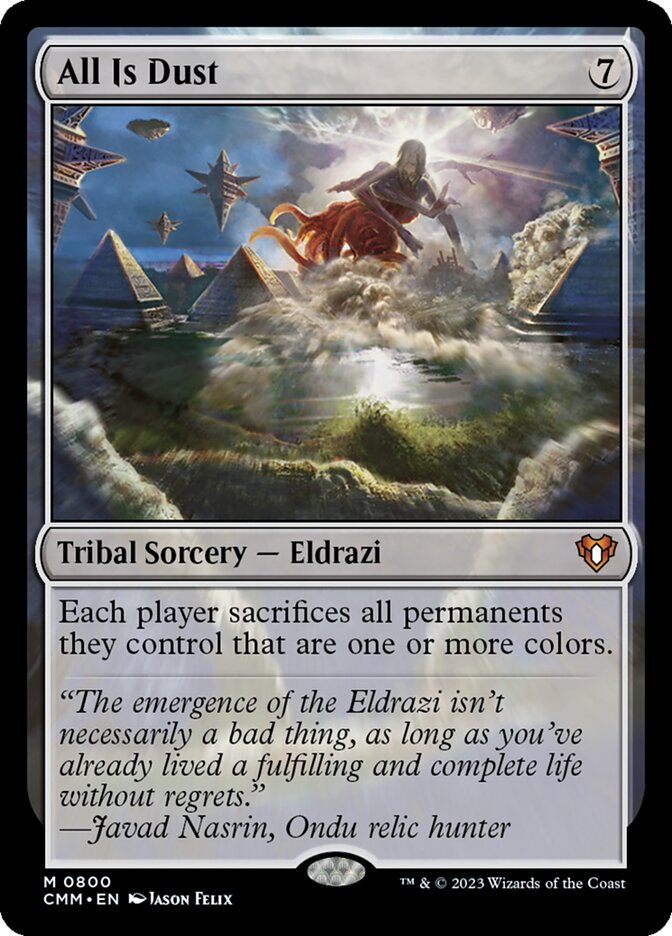 CardboardCrack - All Is Dust - Commander Masters (CMM)