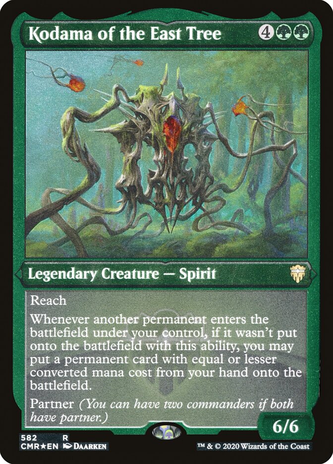 CardboardCrack - Kodama of the East Tree (Foil Etched) - Commander Legends (CMR)