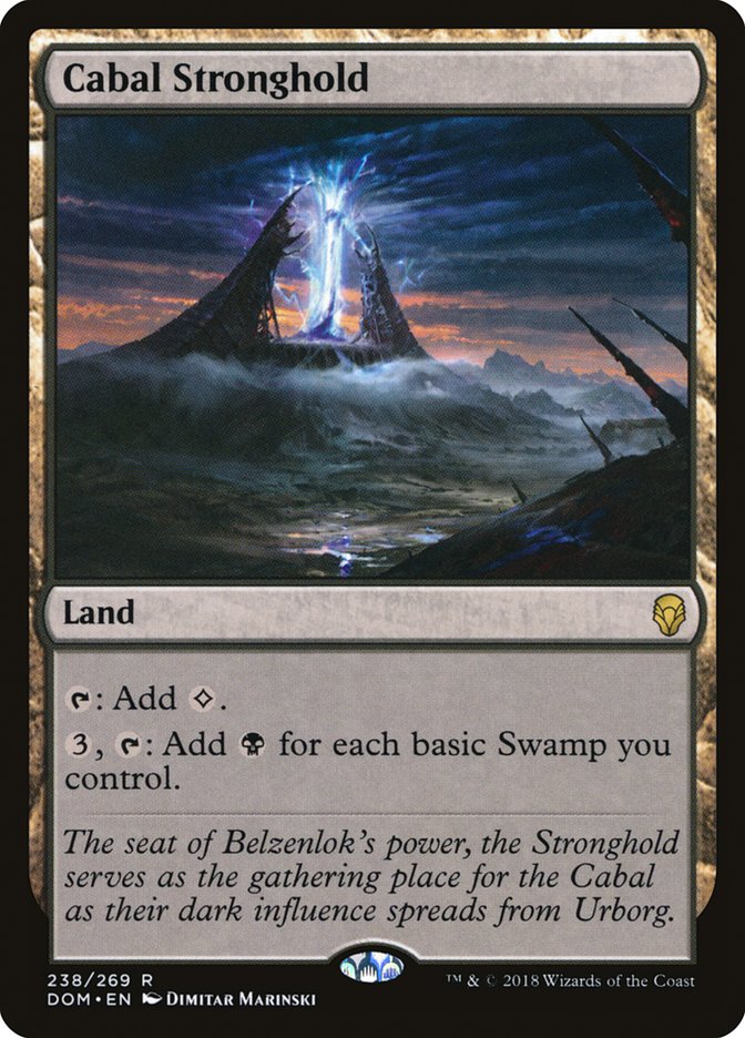 CardboardCrack - Cabal Stronghold - Dominaria (DOM)