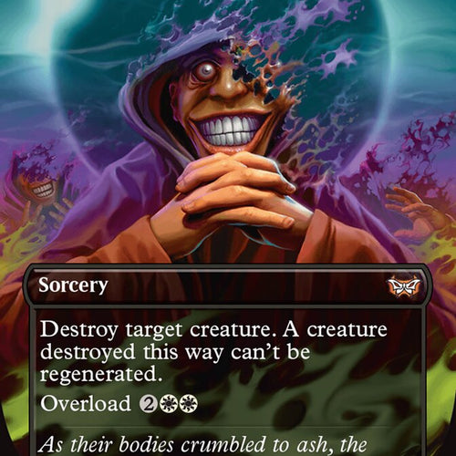 CardboardCrack - Damn (Borderless) - Commander: Duskmourn: House of Horror (DSC)