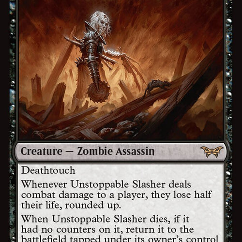 CardboardCrack - Unstoppable Slasher (0119) - Duskmourn: House of Horror (DSK) - FOIL