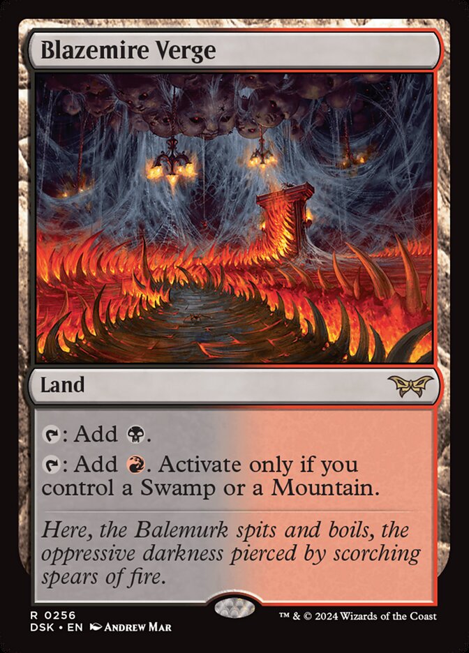 CardboardCrack - Blazemire Verge - Duskmourn: House of Horror (DSK)