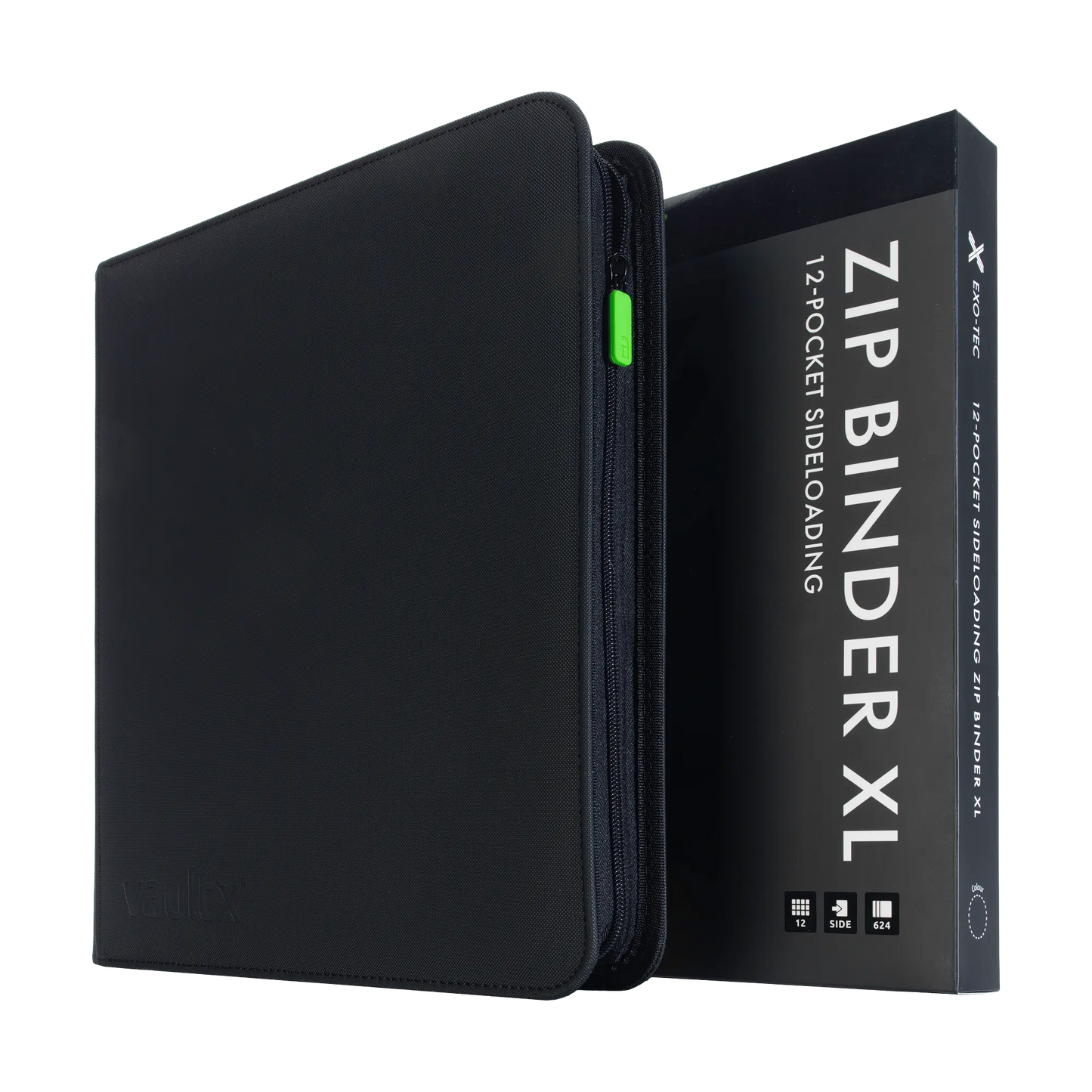 CardboardCrack - VaultX Exo-Tec® Zip Binder - 12 Pocket XL