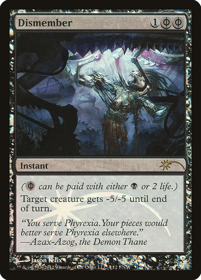 CardboardCrack - Dismember - FNM Promos (FNM) - FOIL