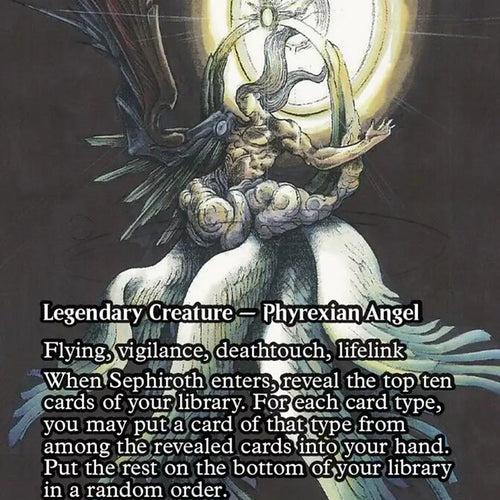 CardboardCrack - Sephiroth, the Savior - Atraxa, Grand Unifier (Showcase) - FINAL FANTASY: Through the Ages (FCA)