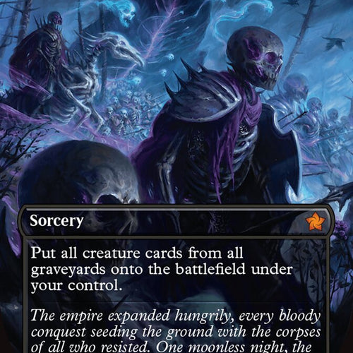 CardboardCrack - Rise of the Dark Realms (Borderless) - Foundations (FDN) - FOIL