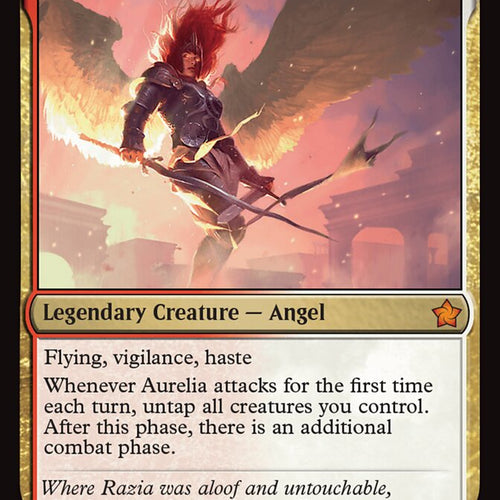 CardboardCrack - Aurelia, the Warleader - Foundations (FDN)