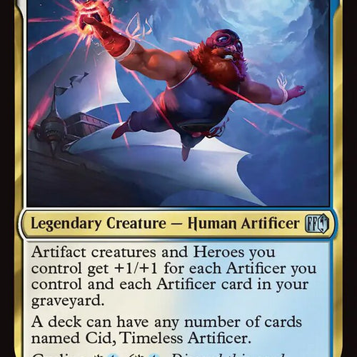 CardboardCrack - Cid, Timeless Artificer (0409) - FINAL FANTASY (FIN) - FOIL