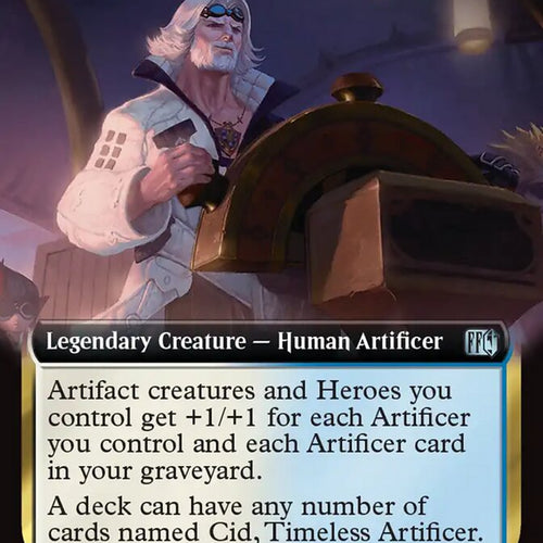 CardboardCrack - Cid, Timeless Artificer (Extended Art) - FINAL FANTASY (FIN)