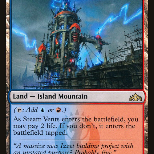 CardboardCrack - Steam Vents - Guilds of Ravnica (GRN)