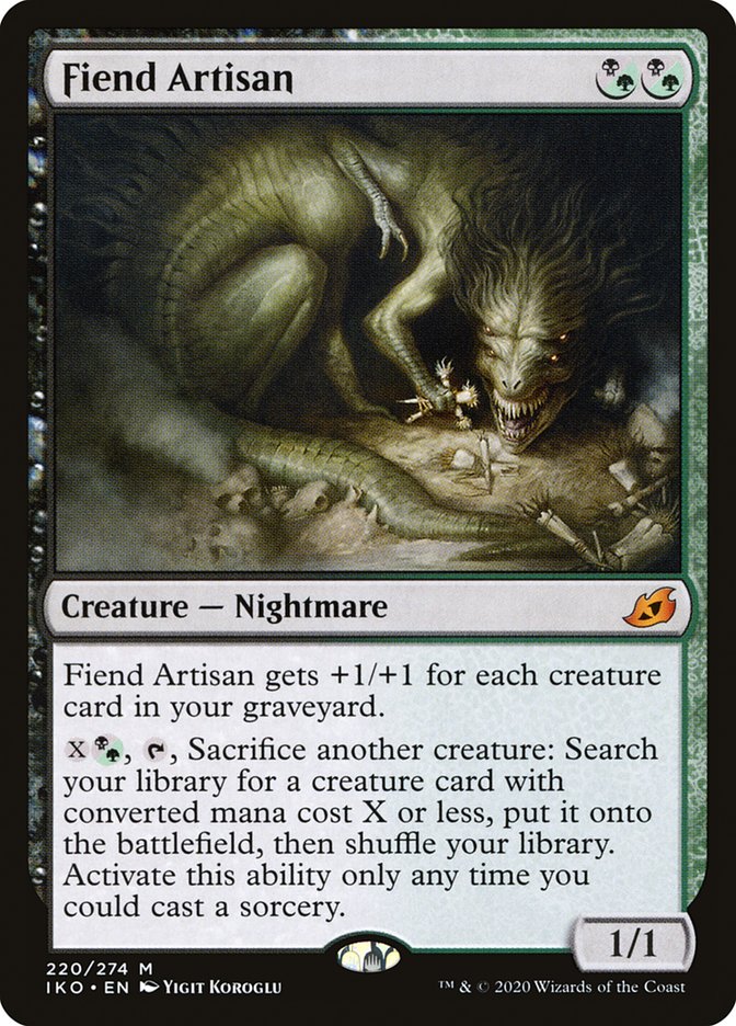 CardboardCrack - Fiend Artisan - Ikoria: Lair of Behemoths (IKO)