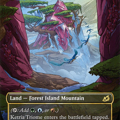 CardboardCrack - Ketria Triome (Showcase) - Ikoria: Lair of Behemoths (IKO) - FOIL