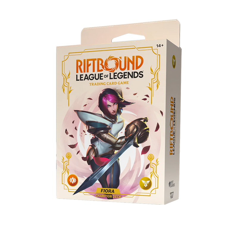 CardboardCrack - Riftbound: League of Legends: Spiritforged Fiora Champion Deck