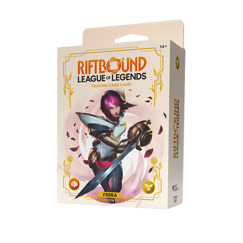 CardboardCrack - Riftbound: League of Legends: Spiritforged Fiora Champion Deck