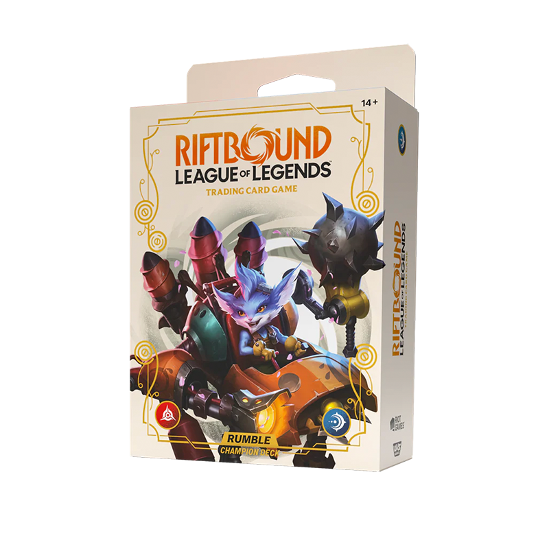 CardboardCrack - Riftbound: League of Legends: Spiritforged Rumble Champion Deck