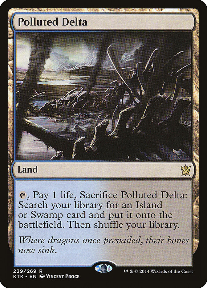 CardboardCrack - Polluted Delta - Khans of Tarkir (KTK)