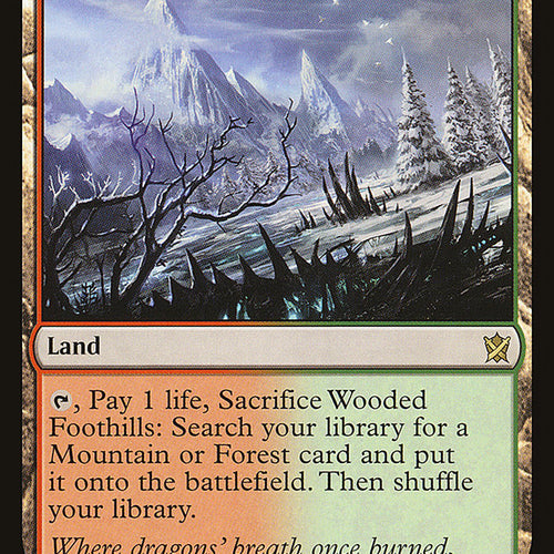 CardboardCrack - Wooded Foothills - Khans of Tarkir (KTK)