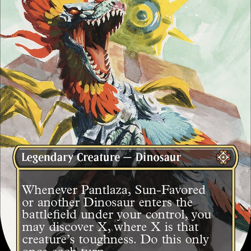 CardboardCrack - Pantlaza, Sun-Favored (Borderless) - Commander: The Lost Caverns of Ixalan (LCC)