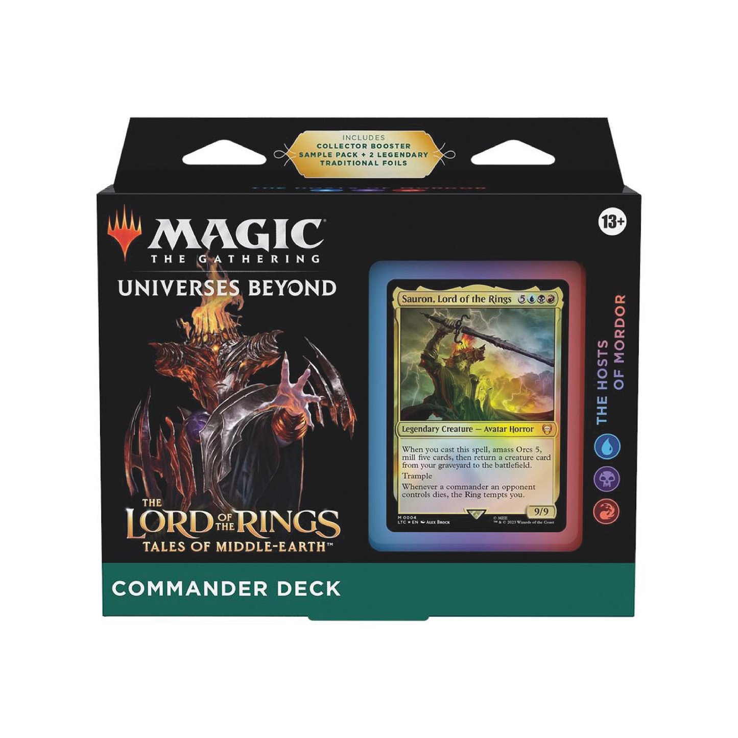 CardboardCrack - The Lord of the Rings: Tales of Middle-earth Commander Deck - The Hosts of Mordor