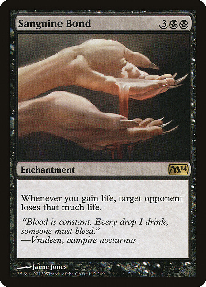 CardboardCrack - Sanguine Bond - Magic 2014 (M14)
