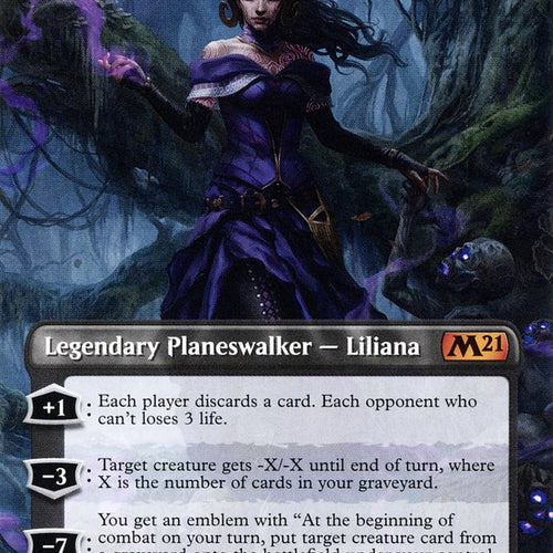 CardboardCrack - Liliana, Waker of the Dead (Borderless) - Core Set 2021 (M21)