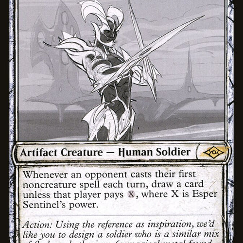 CardboardCrack - Esper Sentinel (Showcase) - Modern Horizons 2 (MH2)