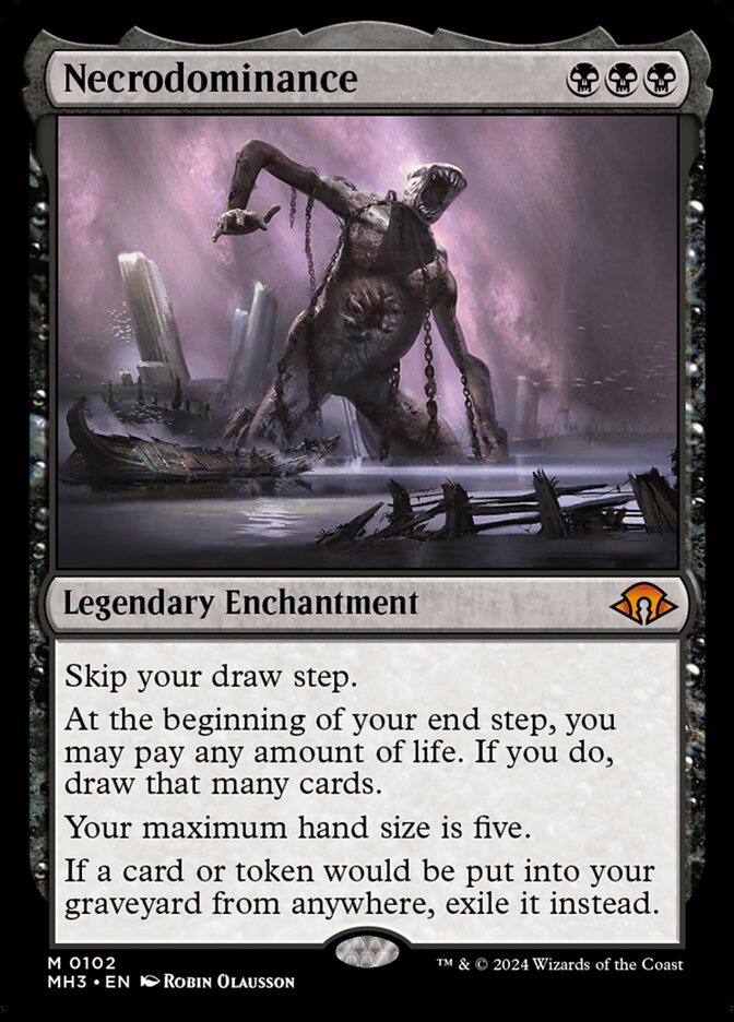 CardboardCrack - Necrodominance - Modern Horizons 3 (MH3) - FOIL