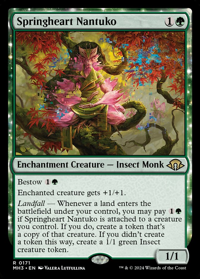 CardboardCrack - Springheart Nantuko - Modern Horizons 3 (MH3) - FOIL