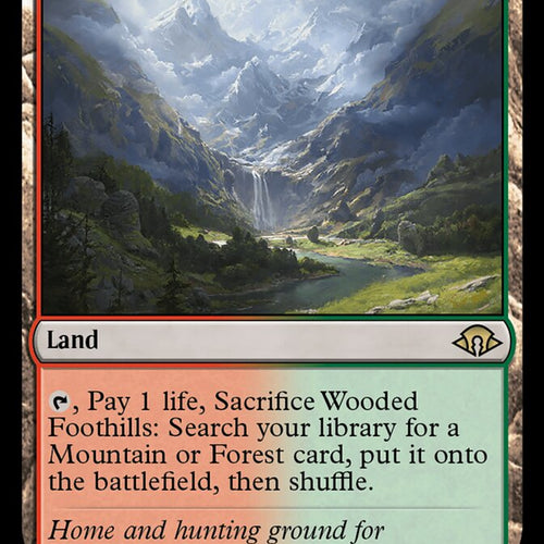 CardboardCrack - Wooded Foothills - Modern Horizons 3 (MH3) - FOIL