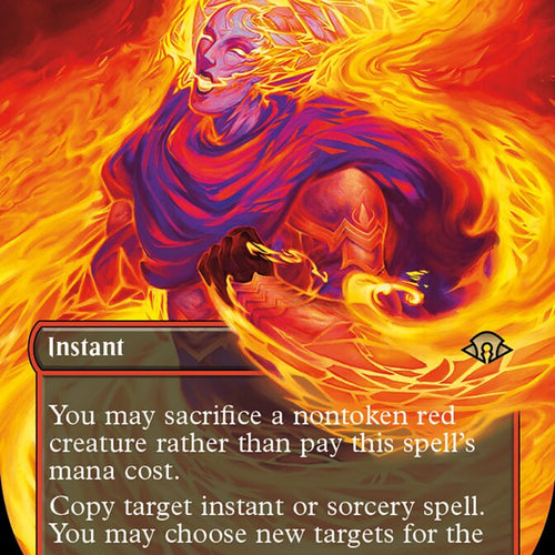 CardboardCrack - Flare of Duplication (Borderless) - Modern Horizons 3 (MH3)