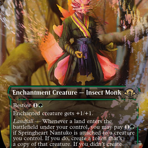 CardboardCrack - Springheart Nantuko (Borderless) - Modern Horizons 3 (MH3)