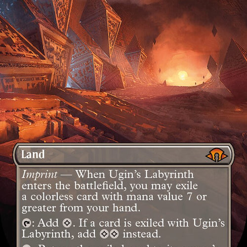 CardboardCrack - Ugin's Labyrinth (Borderless) - Modern Horizons 3 (MH3) - FOIL