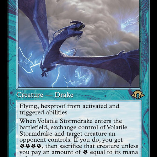 CardboardCrack - Volatile Stormdrake (Retro Frame) - Modern Horizons 3 (MH3) - FOIL