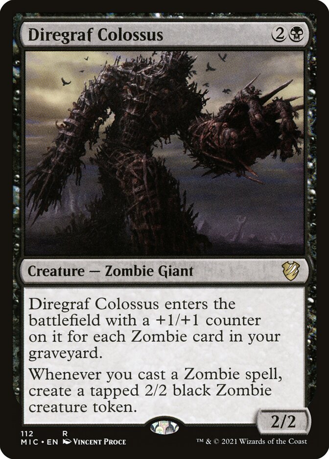 CardboardCrack - Diregraf Colossus - Commander: Innistrad: Midnight Hunt (MIC)