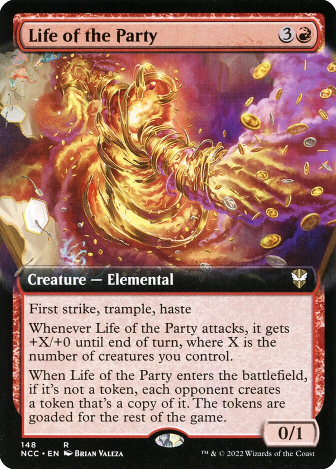 CardboardCrack - Life of the Party (Extended Art) - Commander: Streets of New Capenna (NCC)