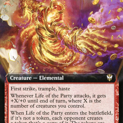 CardboardCrack - Life of the Party (Extended Art) - Commander: Streets of New Capenna (NCC)