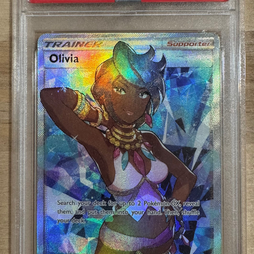 CardboardCrack - Olivia (Full Art) - SM - Crimson Invasion - PSA 10