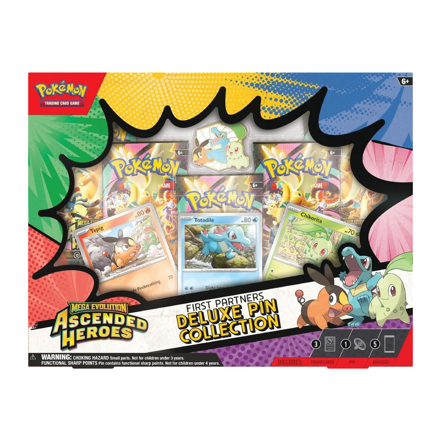 CardboardCrack - Ascended Heroes First Partners Deluxe Pin Collection