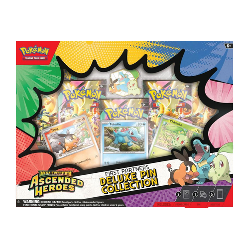 CardboardCrack - Ascended Heroes First Partners Deluxe Pin Collection