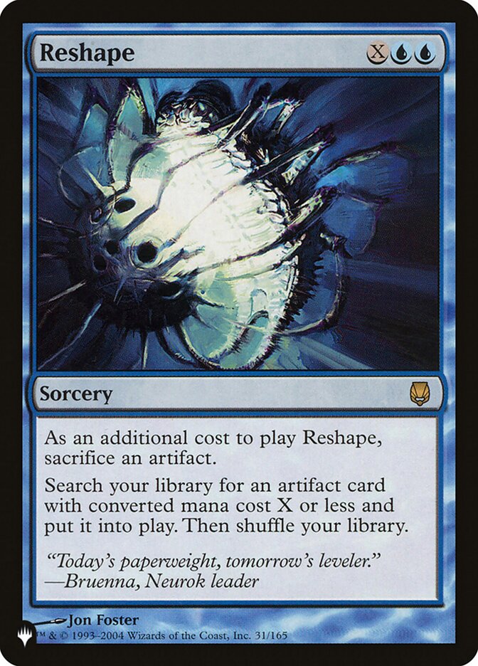 CardboardCrack - Reshape (DST) - The List Reprints (LIST)