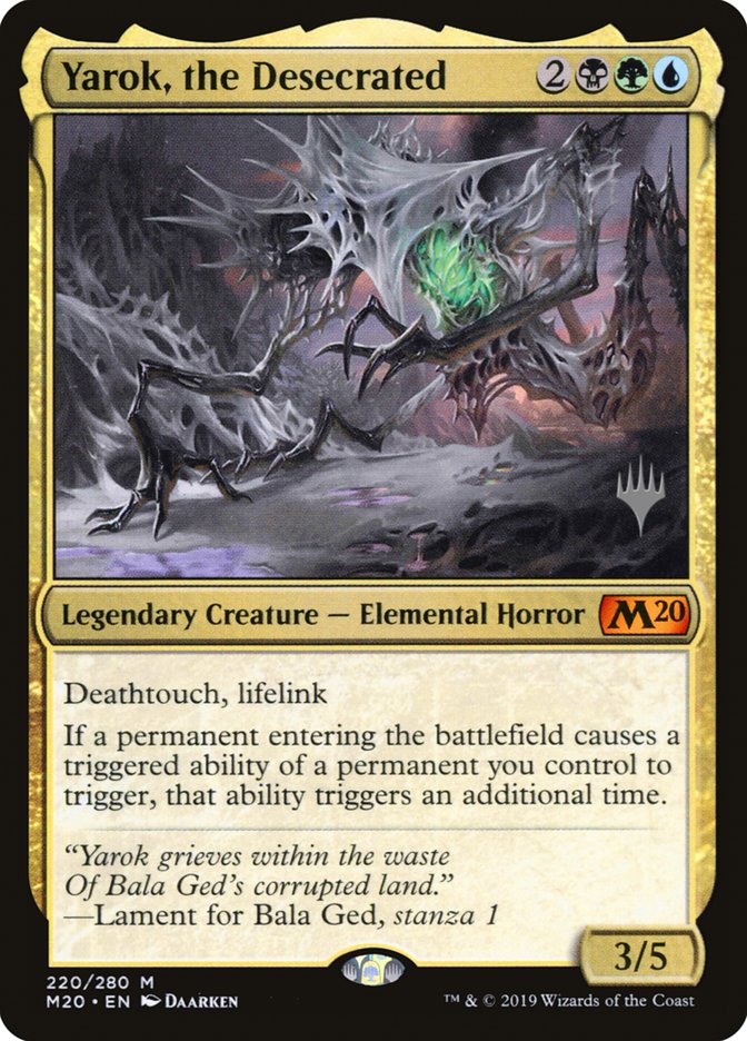 CardboardCrack - Yarok, the Desecrated - Promo Pack: Core Set 2020 (PPM20)