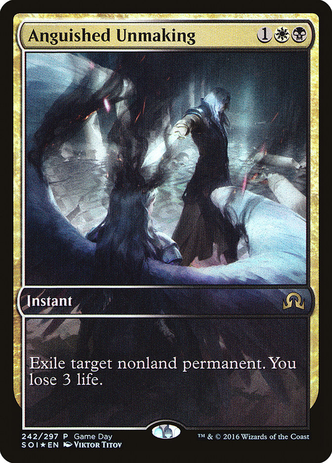 CardboardCrack - Anguished Unmaking - Game Day & Store Championship Promos (GAME) - FOIL
