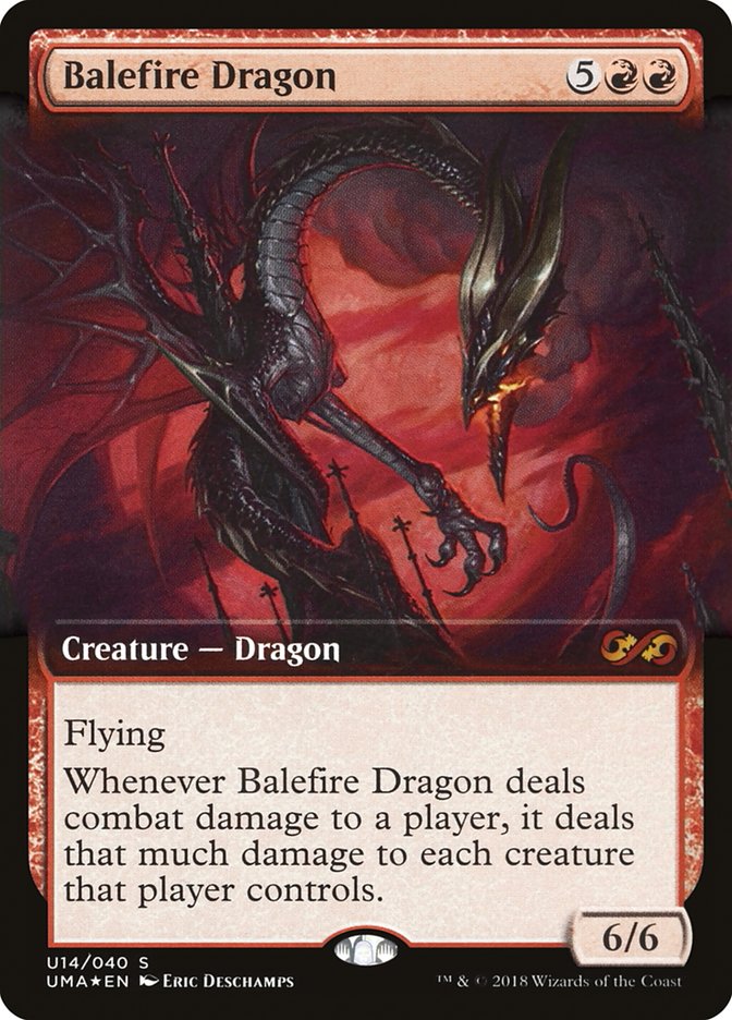CardboardCrack - Balefire Dragon - Ultimate Masters: Box Toppers (UMA:BT) - FOIL