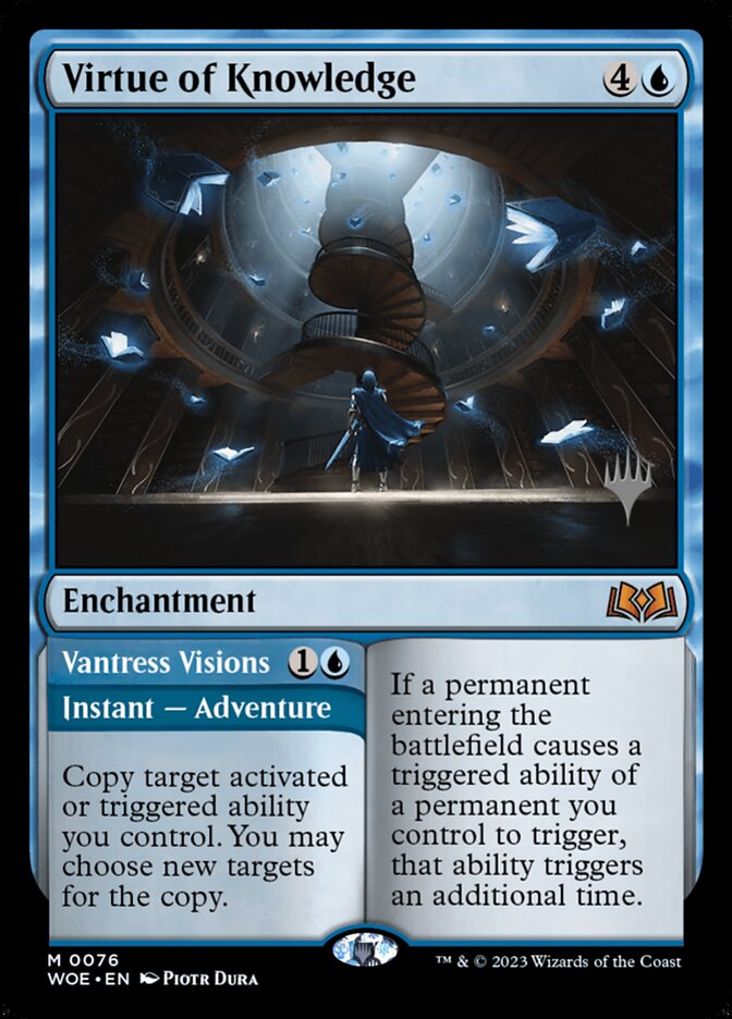 CardboardCrack - Virtue of Knowledge - Promo Pack: Wilds of Eldraine (PPWOE)