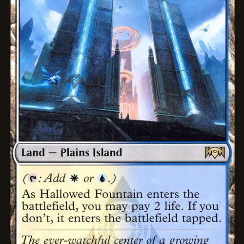 CardboardCrack - Hallowed Fountain - Ravnica Allegiance (RNA)